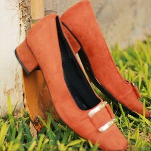 Italian Suede Heels